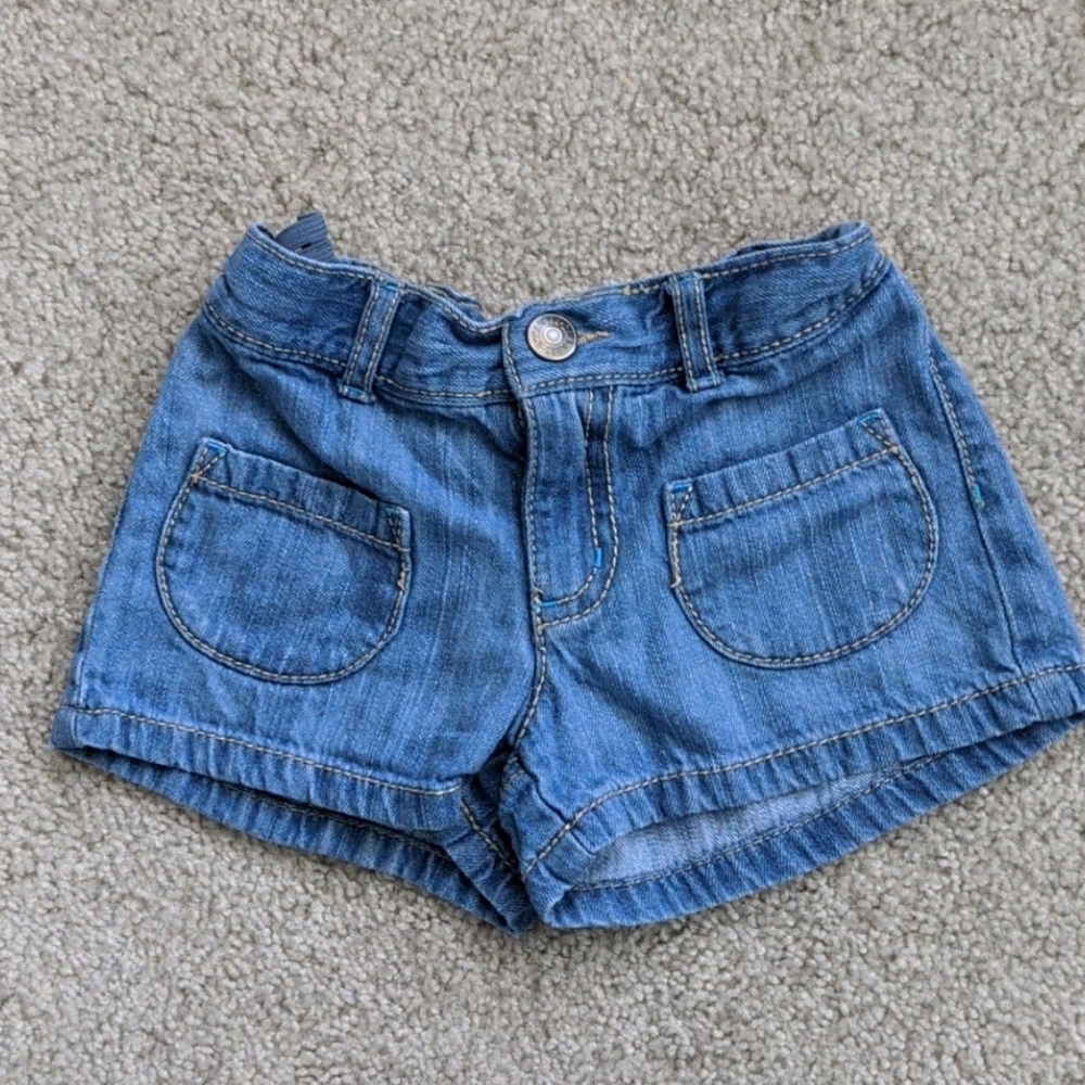 Denim shorts